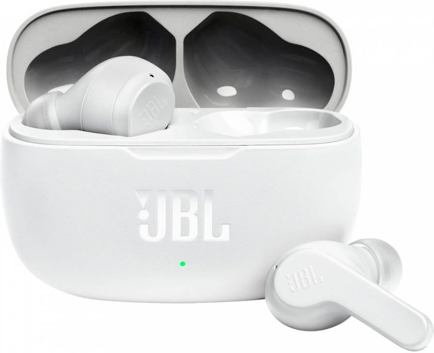 JBL Wave 200TWS Draadloze Koptelefoon met Oplaadetui Wit online kopen