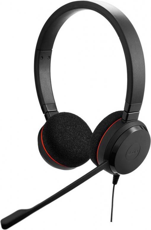 Jabra Evolve 20SE MS Stereo Stereofonisch Hoofdband Zwart hoofdtelefoon online kopen