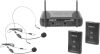 2e keus Vonyx Headset draadloos microfoonsysteem 2-kanaals VHF STWM712H online kopen
