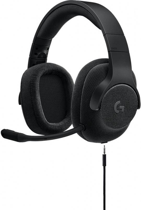 Logitech G 433 7.1 Surround Sound Gaming Headset Zwart online kopen