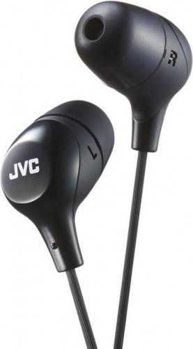 JVC HA-FX38-B JVC Marshmallow In-Ear Stereo Headphone Black online kopen