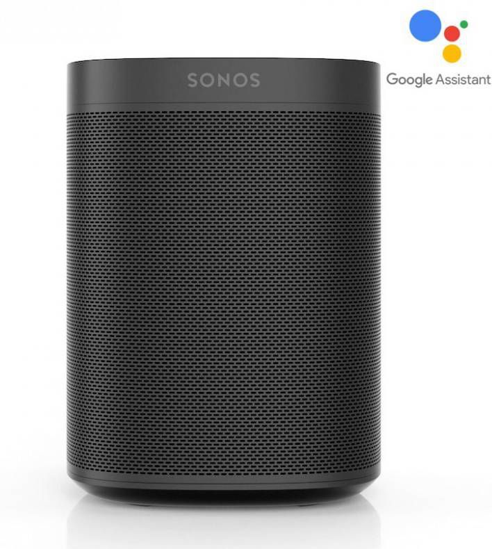 Sonos One(Gen 2)smart speaker met Google Assistant stembediening online kopen