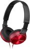 Sony MDRZX310APR opvouwbare hoofdtelefoon met microfoon rood online kopen