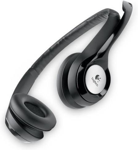 Headset Logitech H390 Over Ear zwart online kopen