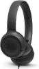 4allshop Jbl T500 On ear Headphone 1 butt Remote And Mic Zwart online kopen