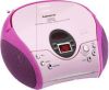 Lenco SCD 24 draagbare radio/CD speler roze online kopen