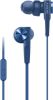 Sony in ear oordopjes MDR XB55APL(Blauw ) online kopen