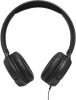 4allshop Jbl T500 On ear Headphone 1 butt Remote And Mic Zwart online kopen