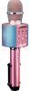 Lenco Bluetooth® Karaoke Microfoon Met Speaker En Verlichting Bmc 090pk Roze online kopen