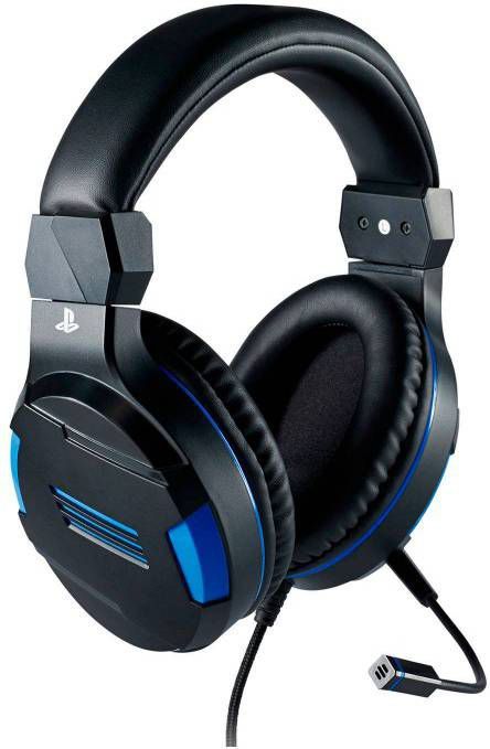 Bigben Interactive PS4OFHEADSETV3 hoofdtelefoon Stereofonisch Hoofdband Zwart, Blauw online kopen