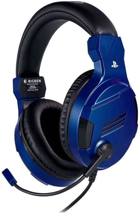 BigBen Official Licensed PS4 & PS5 V3 Stereo Gaming Headset Blauw online kopen