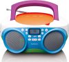 Lenco Draagbare Fm Radio Cd/usb speler Scd 41 Multi Kleuren online kopen