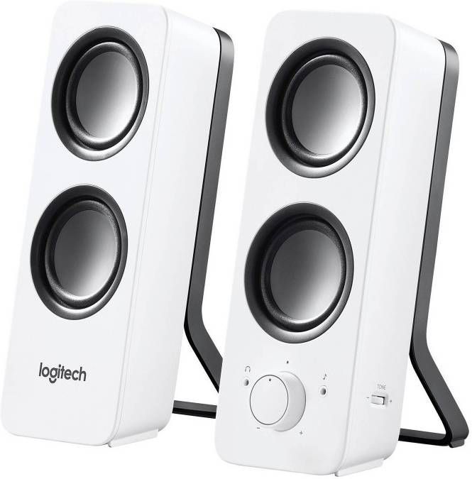 Logitech Z200 2.0 stereoluidsprekers wit online kopen